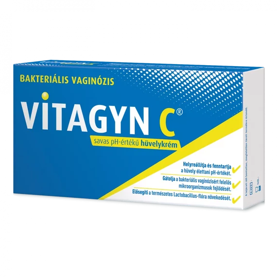 Vitagyn C hüvelykrém applikátorral